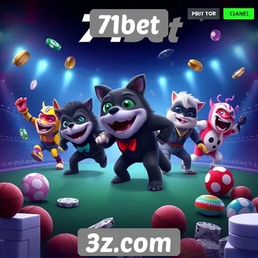 Exploração da variedade de jogos na 71bet