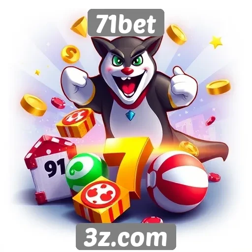 Variedade de jogos disponíveis na plataforma 71bet